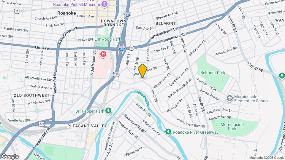 526 Albemarle Ave SE Map and Location Details
