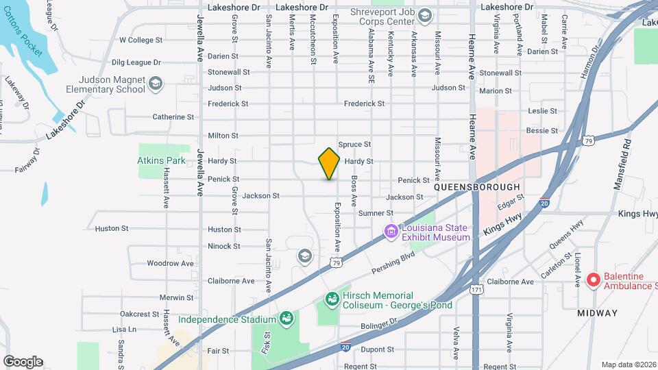 3215 Penick St Map and Location Details