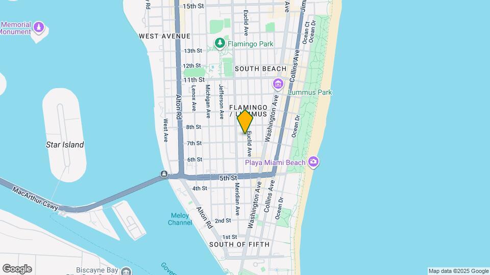 Helios Apartments Miami Beach Map and Location Details