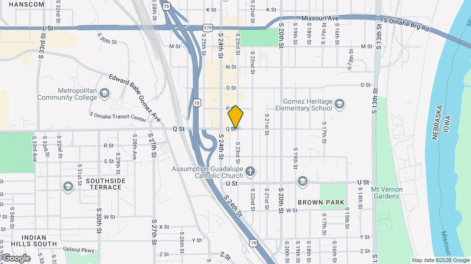 2301 Q St Map and Location Details