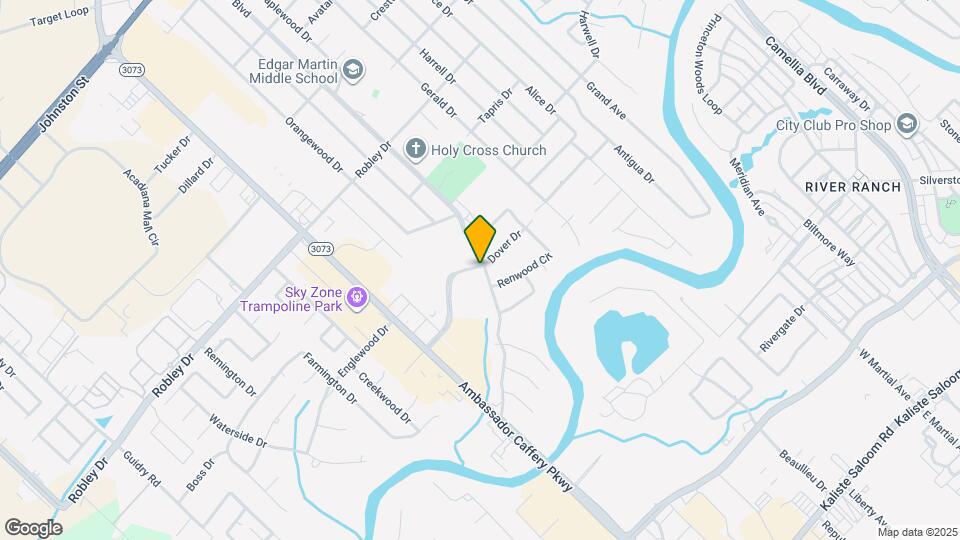 900 Broadmoor Blvd Map and Location Details