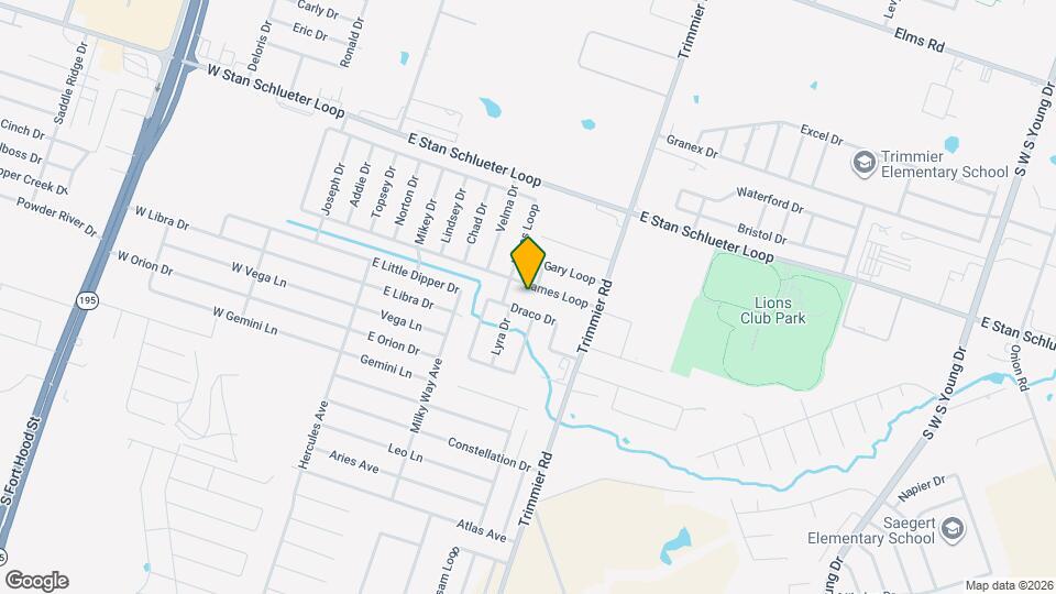 806 James Loop Map and Location Details