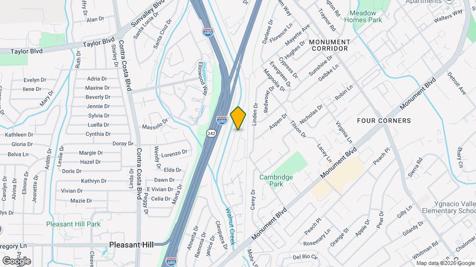 1301 Brookview Dr Map and Location Details