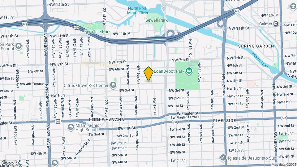 1825 NW 4th St Map and Location Details