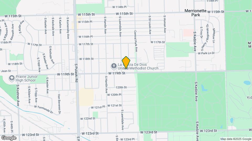 3652 W 119th St Map and Location Details