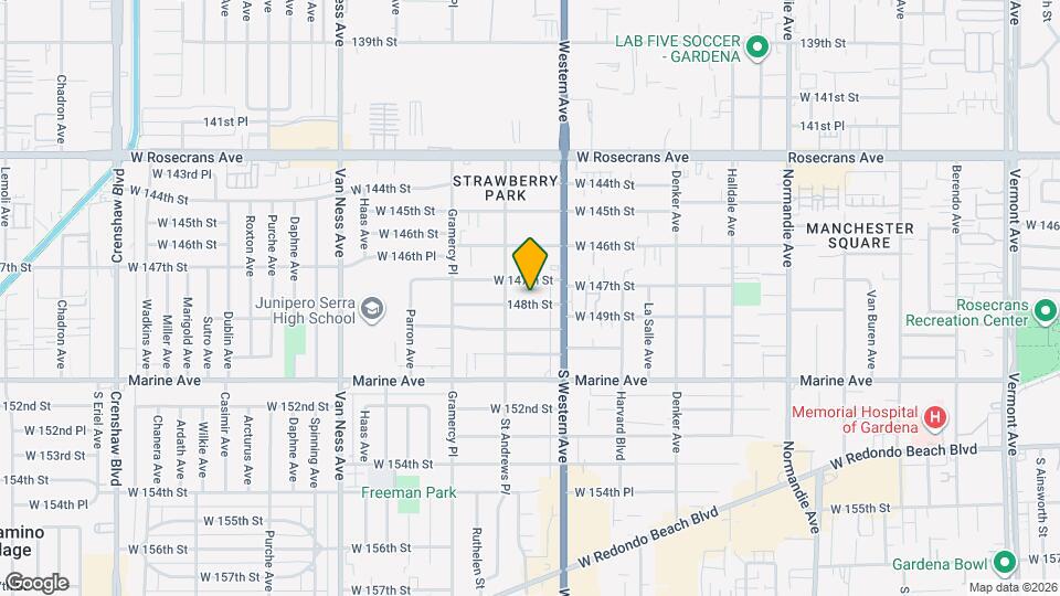 1833 148th St Map and Location Details