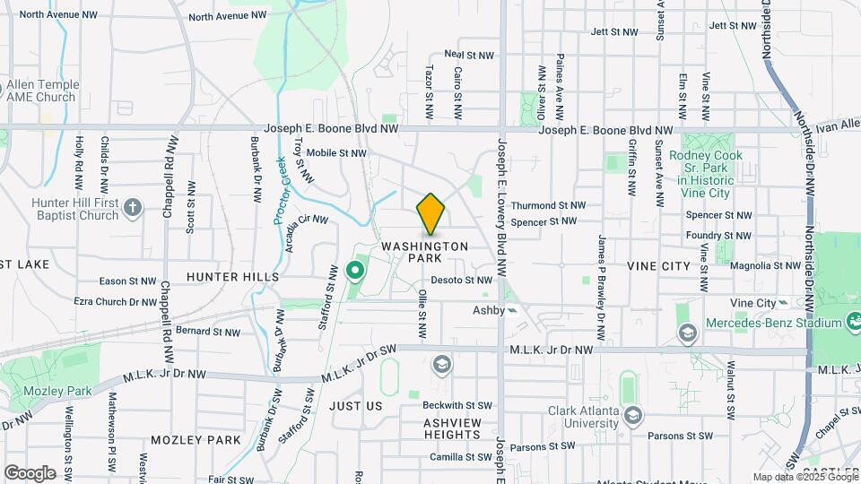 1011 Michigan Ave NW, Unit Michigan unit C tiny hous Map and Location Details