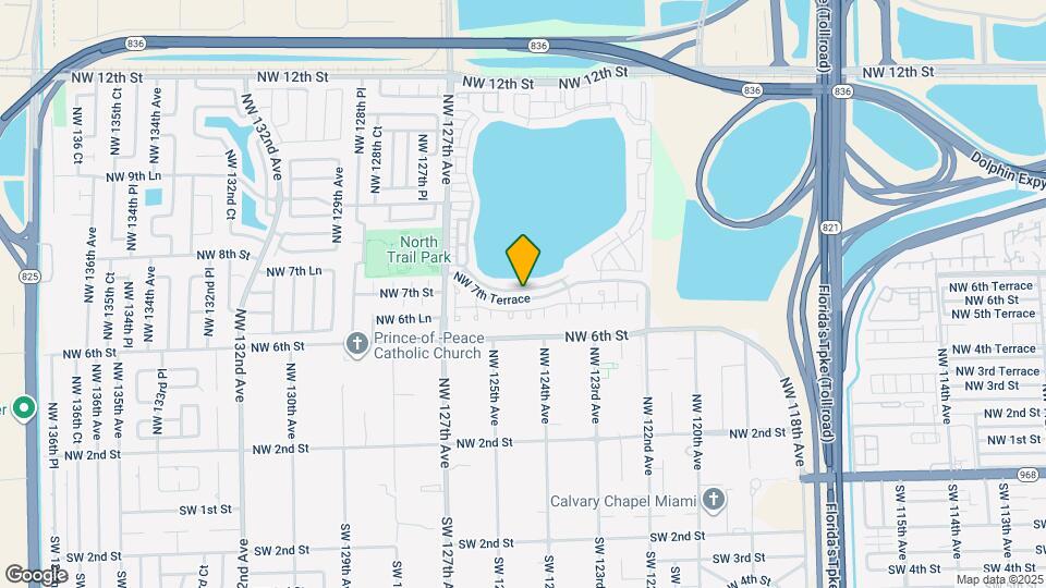 12422 NW 7th Ln Map and Location Details