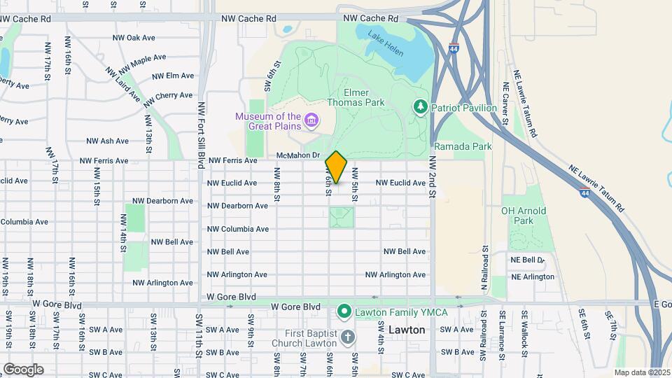 514 NW Euclid Ave Map and Location Details