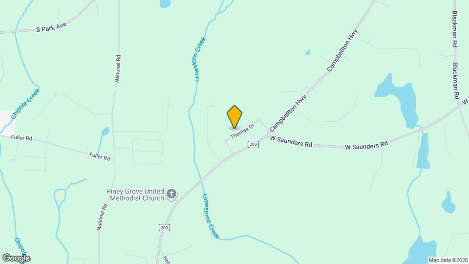 212 Thomas Dr Map and Location Details