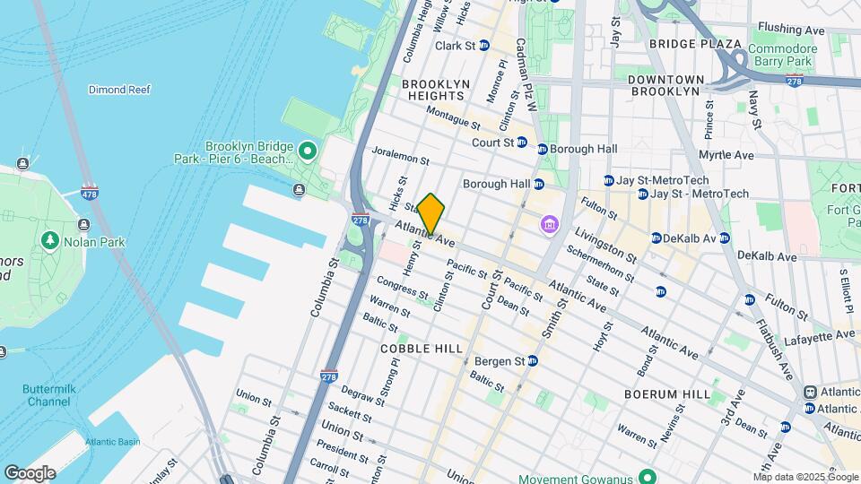 122-120 Atlantic Ave Mapa y Detalles de la Ubicación