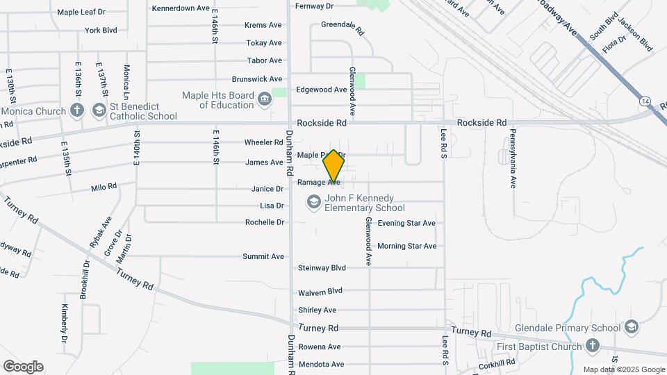 15408 Ramage Ave Mapa y Detalles de la Ubicación