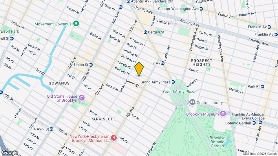 129 Berkeley Pl Mapa y Detalles de la Ubicación