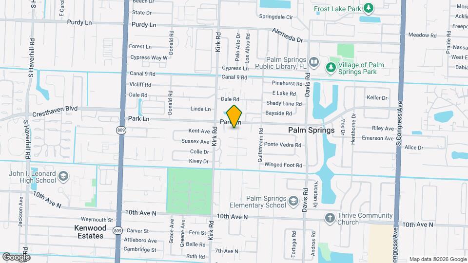 2807 Reo Ln Mapa y Detalles de la Ubicación