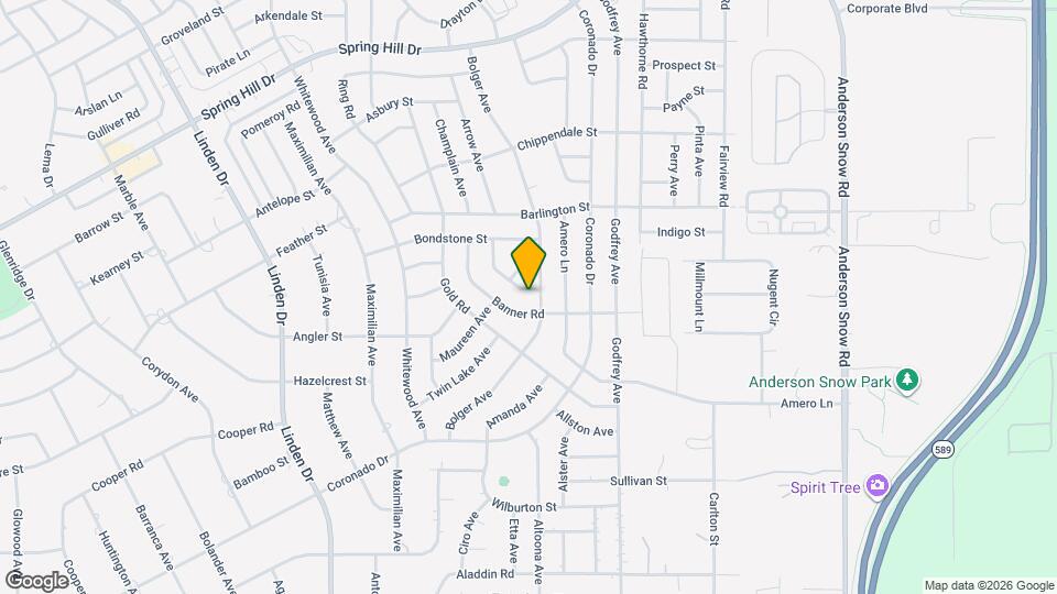 2069 Banbury Ln Mapa y Detalles de la Ubicación