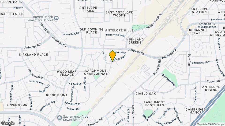 7500 Verdugo Way Map and Location Details