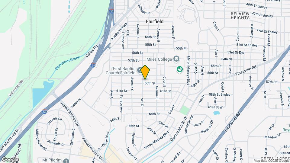 406 60th St-Unit -A Map and Location Details