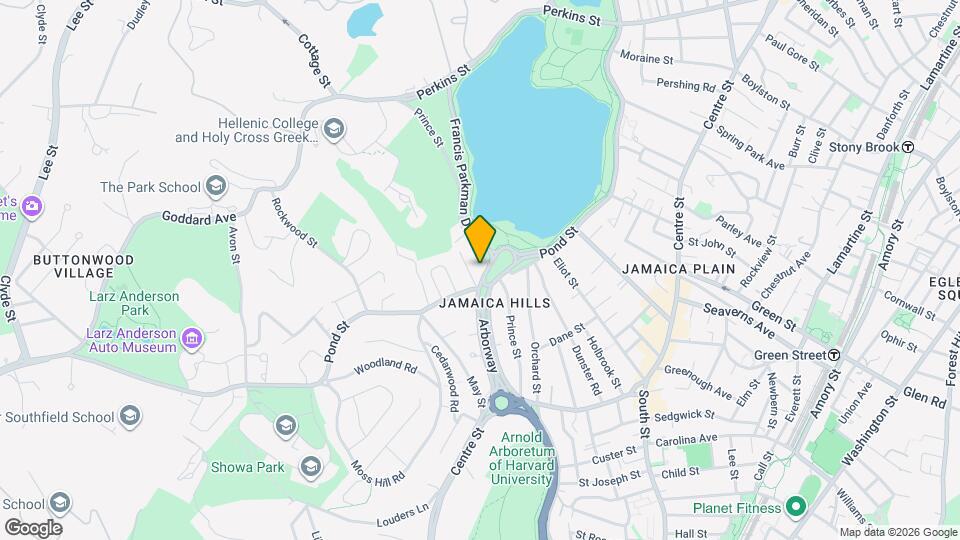 1 Arborway Mapa y Detalles de la Ubicación