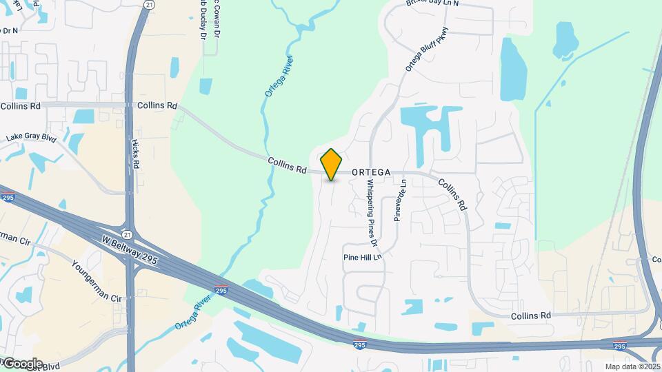 8224 Halls Hammock Ct Map and Location Details
