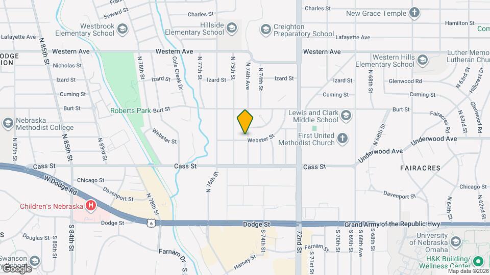704 N 74th Ave Map and Location Details
