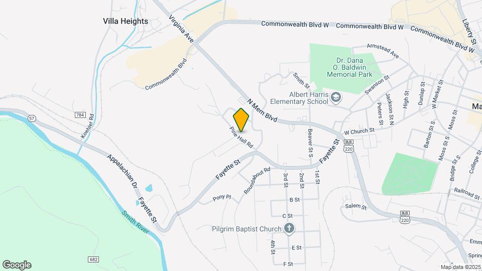 1130 Pine Hall Rd Map and Location Details