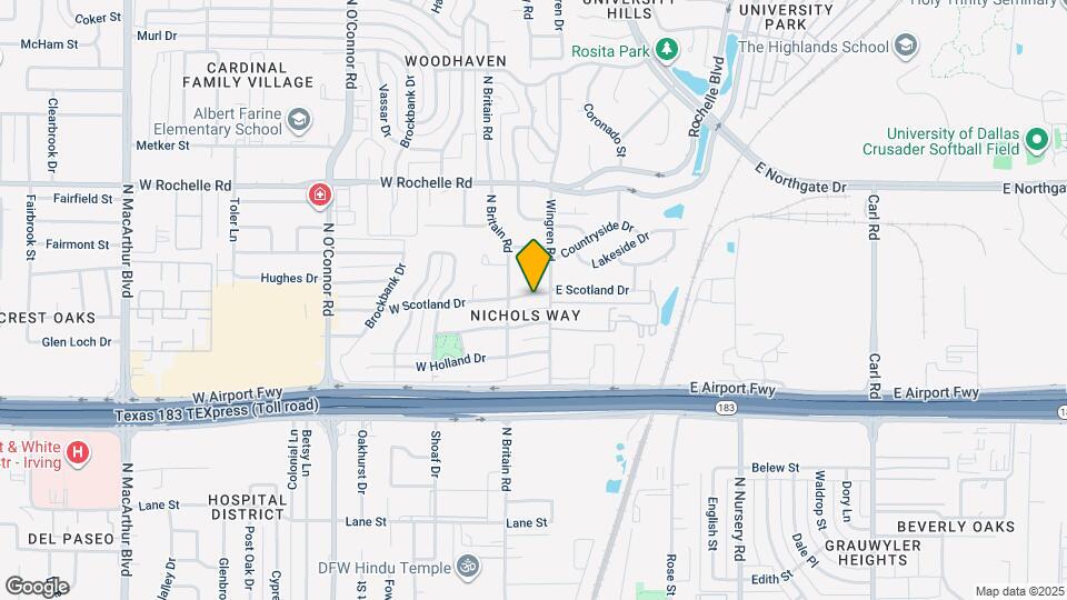 126 E Scotland Dr Map and Location Details