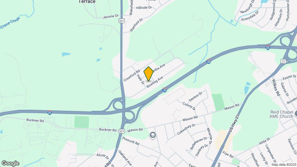 205 Bowling Ave Map and Location Details