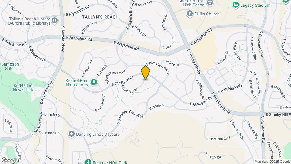 25146 E Geddes Cir Map and Location Details