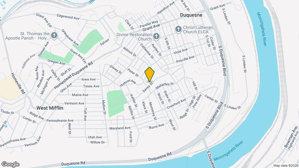 1010 Savey St Map and Location Details