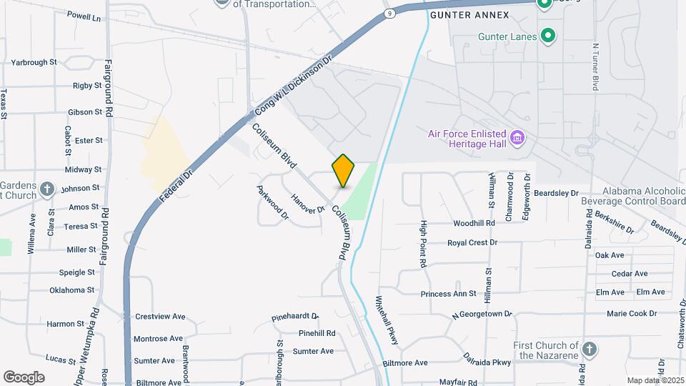 916 Grenada Dr Map and Location Details