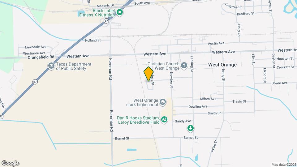 1543 Alamo Creek Map and Location Details