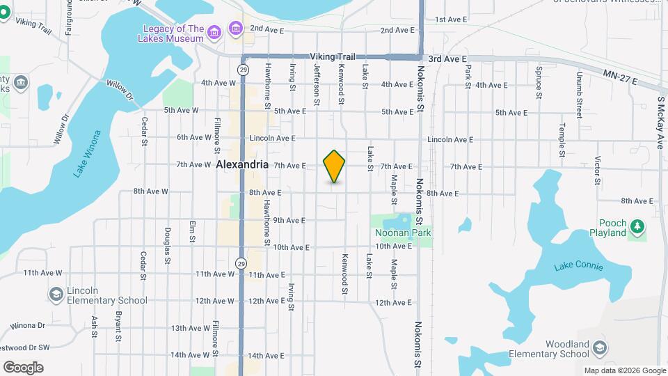 411 8th Ave E Map and Location Details