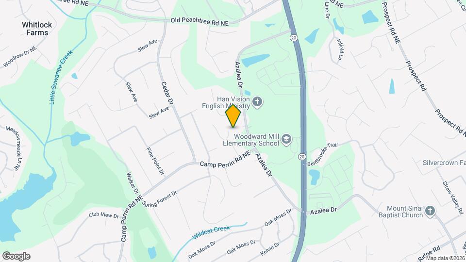 895 Perrin Springs Ct NE Map and Location Details