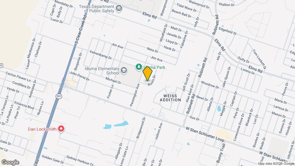 4310 Rosebelle Ave Mapa y Detalles de la Ubicación
