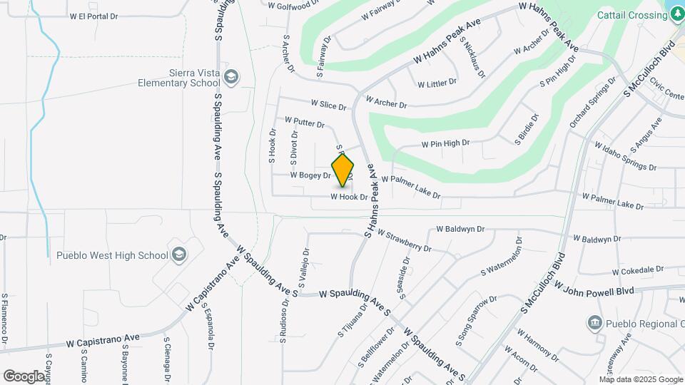 523 W Hook Dr Map and Location Details