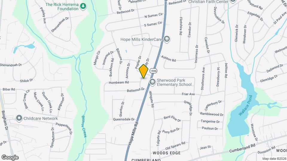 2109 Lombardy Dr Map and Location Details