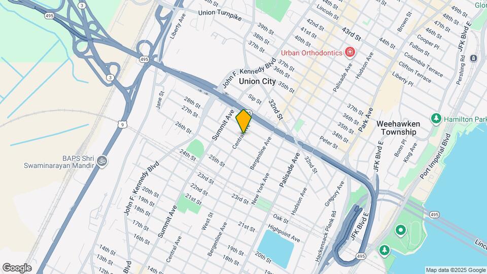 544 28th St Map and Location Details