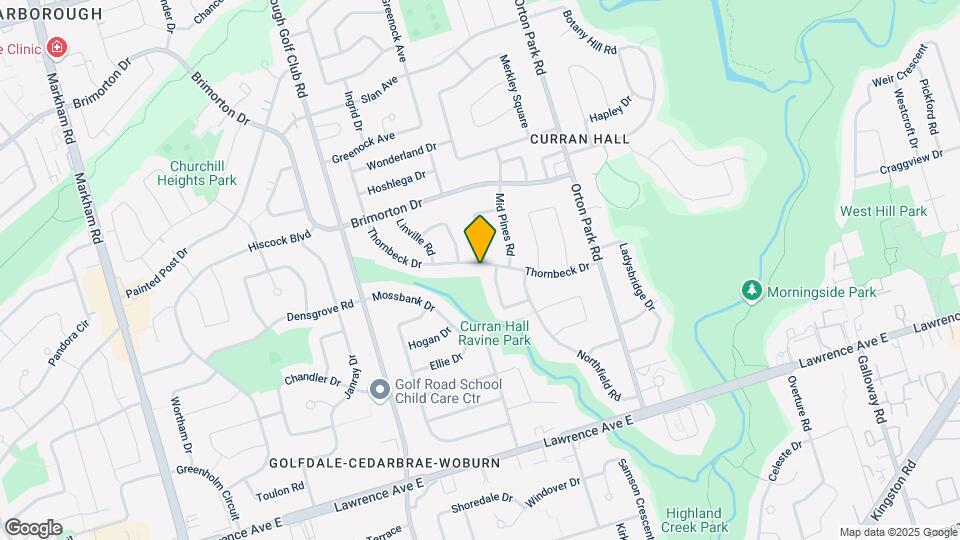 73 Thornbeck Dr Map and Location Details