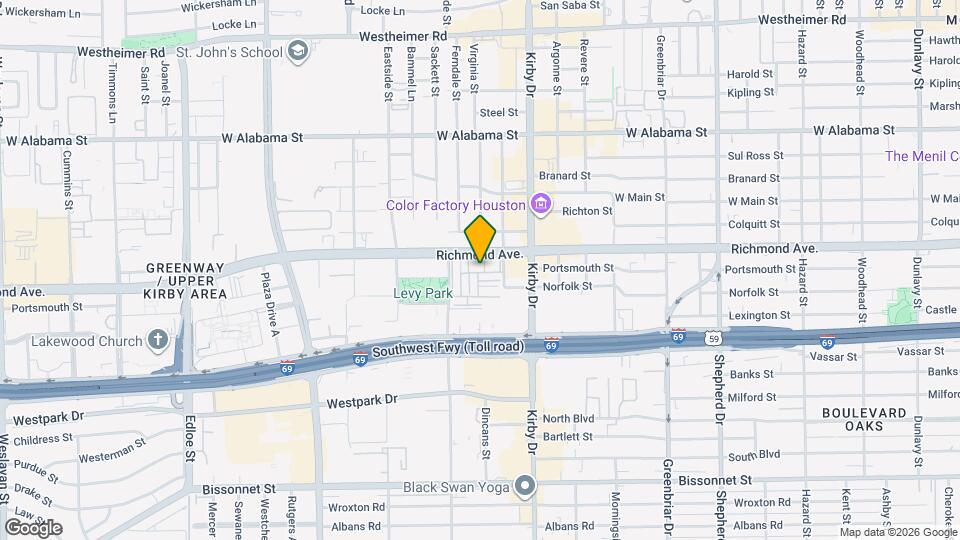 3636 Lake St Map and Location Details