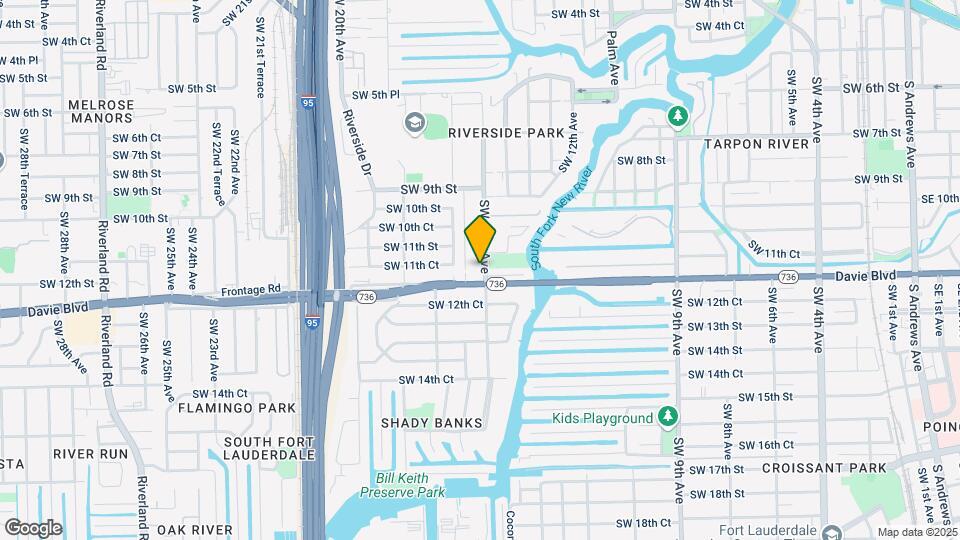 1125 SW 15th Ave Map and Location Details