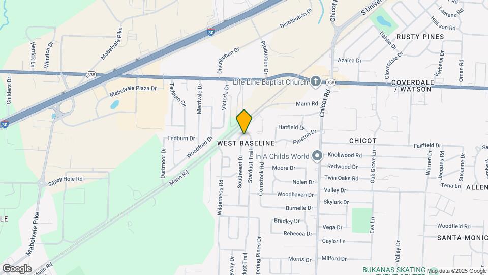 9307 Westward Rd Map and Location Details