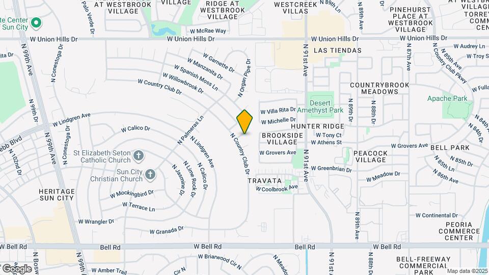 9310 W Spanish Moss Ln Mapa y Detalles de la Ubicación