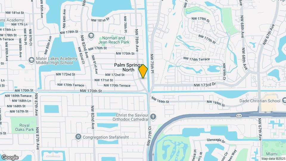 17045 NW 78th Ave Mapa y Detalles de la Ubicación