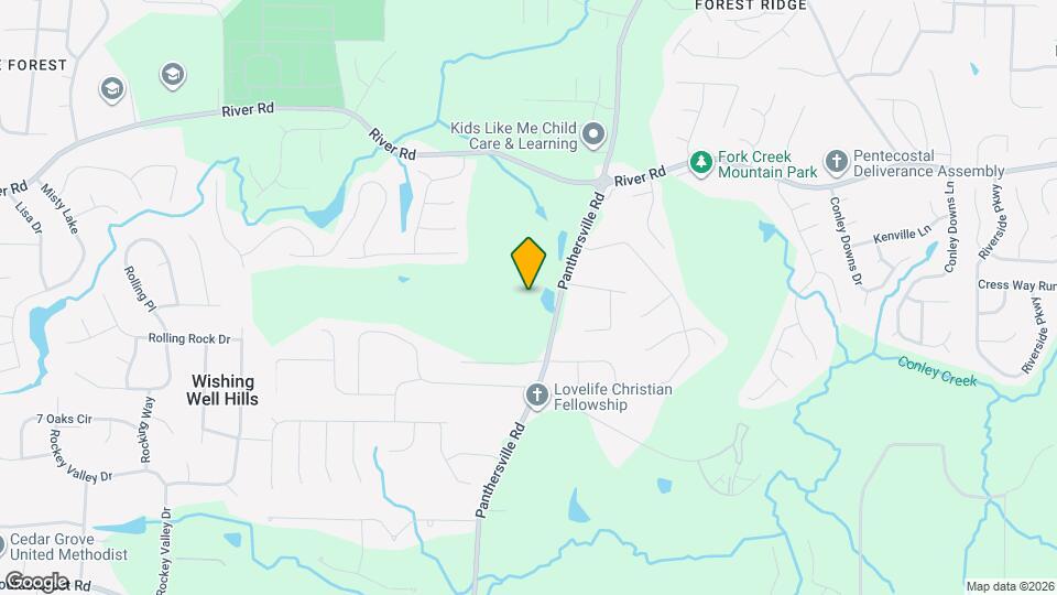 Room in House on Panthersville Rd Map and Location Details