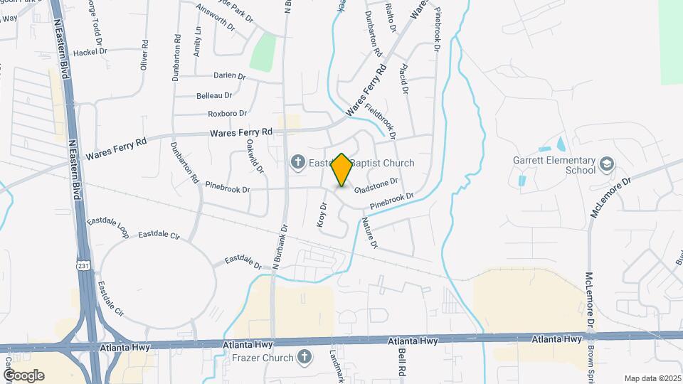 402 Mulligan Dr Map and Location Details