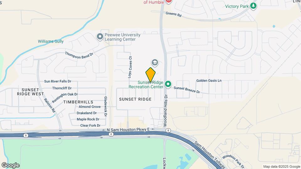 15110 Sierra Ridge Dr Map and Location Details
