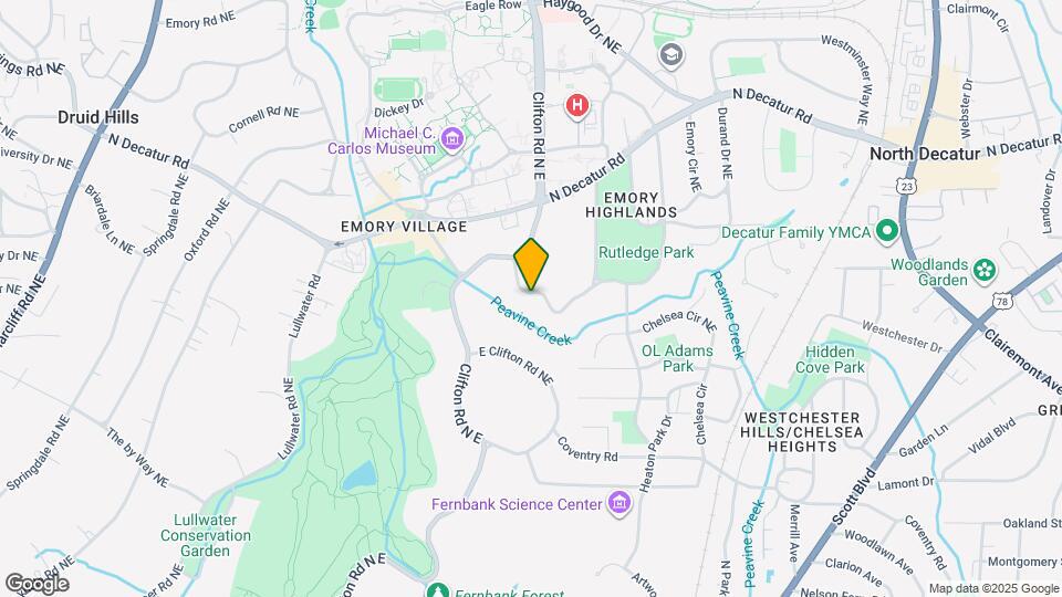 1655 Ridgewood Dr NE Map and Location Details