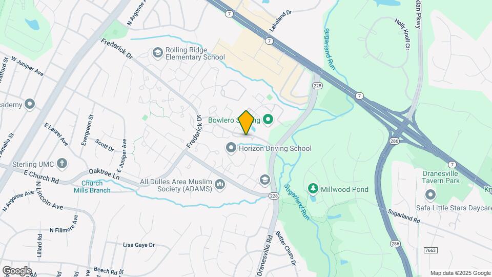 46895 Eaton Terrace, Unit 101 Map and Location Details
