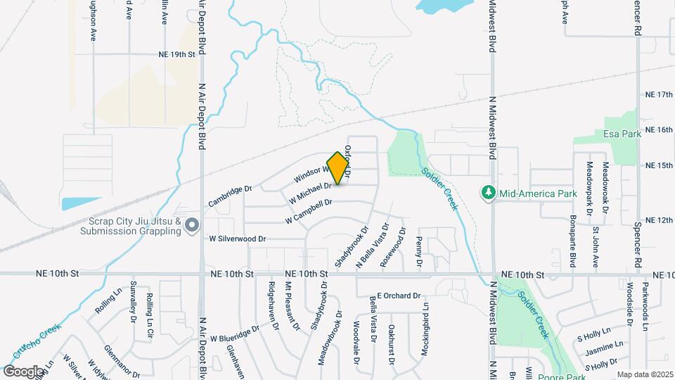 204 W Michael Dr Map and Location Details