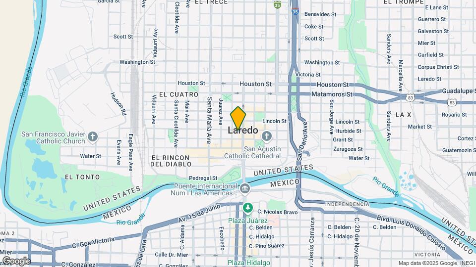 1209 Iturbide St Mapa y Detalles de la Ubicación